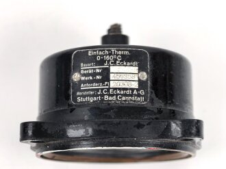Luftwaffe,   Einfach Thermometer 0-160 Grad, Fl 20308-2....