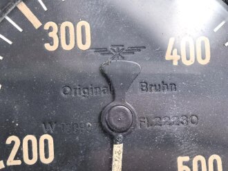 Luftwaffe Fahrtmesser Fl 22230, Funktion nicht geprüft