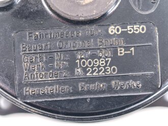 Luftwaffe Fahrtmesser Fl 22230, Funktion nicht geprüft