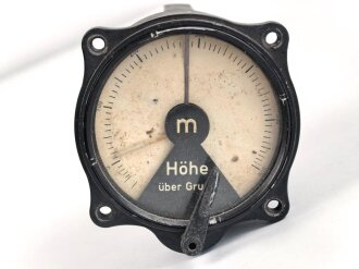 Luftwaffe F-Gerät AFN 101 ( Anzeigegerät für elektrischer Höhenmesser FuG 101 ) Die Skala von einem Bastler verändert