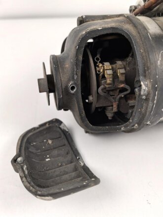 Luftwaffe, Siemens Schuckert G.Mot 7500 U/min. Originallack, Gesamtlänge etwa 28cm, Funktion nicht geprüft