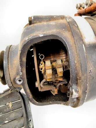 Luftwaffe, Siemens Schuckert G.Mot 7500 U/min. Originallack, Gesamtlänge etwa 28cm, Funktion nicht geprüft