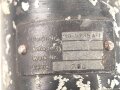 Luftwaffe, Elektromotor Luftfahrtgerätewerk Hakenfelde, Gerät Nr. 19-5735-A-1. Originallack, Funktion nicht geprüft