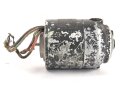Luftwaffe, Elektromotor Luftfahrtgerätewerk Hakenfelde, Gerät Nr. 19-5735-A-1. Originallack, Funktion nicht geprüft