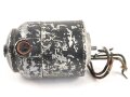 Luftwaffe, Elektromotor Luftfahrtgerätewerk Hakenfelde, Gerät Nr. 19-5735-A-1. Originallack, Funktion nicht geprüft