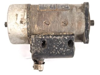 Luftwaffe, Elektromotor Bosch, Gerät Nummer 19-5718 A3, Funktion nicht geprüft