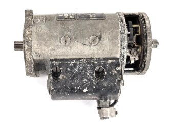 Luftwaffe, Elektromotor Bosch, Gerät Nummer 19-5718 A2, Funktion nicht geprüft