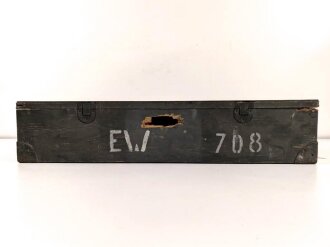 "Vorrat Handwaffen" Transportkasten Wehrmacht, ungereinigtes Stück