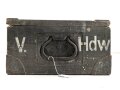 "Vorrat Handwaffen" Transportkasten Wehrmacht, ungereinigtes Stück