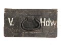 "Vorrat Handwaffen" Transportkasten Wehrmacht, ungereinigtes Stück