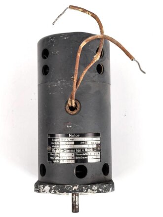Luftwaffe, Elektromotor , Bauart SAM L mot, E 571004....