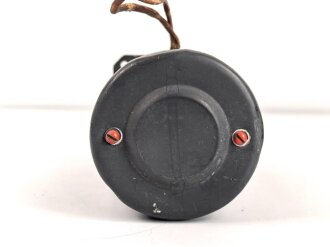 Luftwaffe, Elektromotor , Bauart SAM L mot, E 571004. Funktion nicht geprüft, Gesamtlänge etwa 15cm