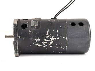 Luftwaffe, Elektromotor , Bauart SAM L mot, E 571004. Funktion nicht geprüft, Gesamtlänge etwa 15cm