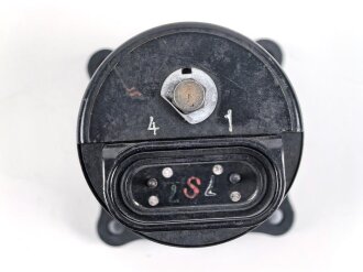 Luftwaffe, elektrischer Verbrauchsanzeiger Gerät-Nr. 9-2176 B-1. Ungereinigtes Stück, Funktion nicht geprüft