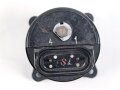 Luftwaffe, elektrischer Verbrauchsanzeiger Gerät-Nr. 9-2176 B-1. Ungereinigtes Stück, Funktion nicht geprüft