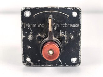 Luftwaffe, Trimmungsschalter für Sturzflug FLl...