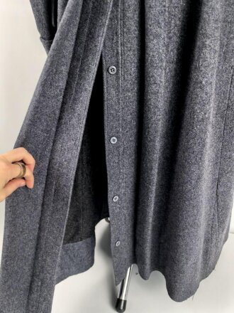 Luftwaffe, schwerer, gefütterter  Wintermantel für Mannschaften. Kammerstück in gutem Zustand.