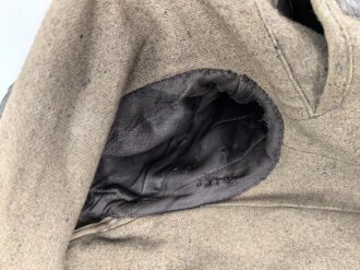 Luftwaffe, schwerer, gefütterter  Wintermantel für Mannschaften. Kammerstück in gutem Zustand.