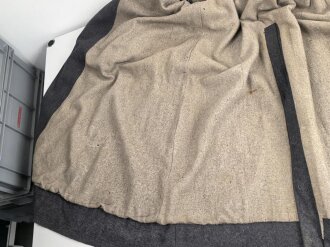 Luftwaffe, schwerer, gefütterter  Wintermantel für Mannschaften. Kammerstück in gutem Zustand.