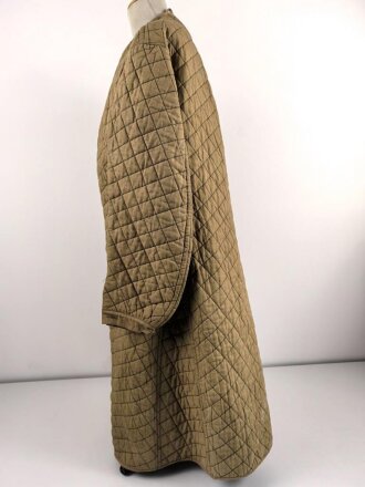 Gestepptes Innenfutter für einen Mantel der Wehrmacht. Getragenes Stück in gutem Zustand