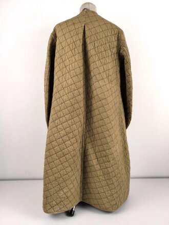 Gestepptes Innenfutter für einen Mantel der Wehrmacht. Getragenes Stück in gutem Zustand