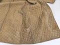 Gestepptes Innenfutter für einen Mantel der Wehrmacht. Getragenes Stück in gutem Zustand