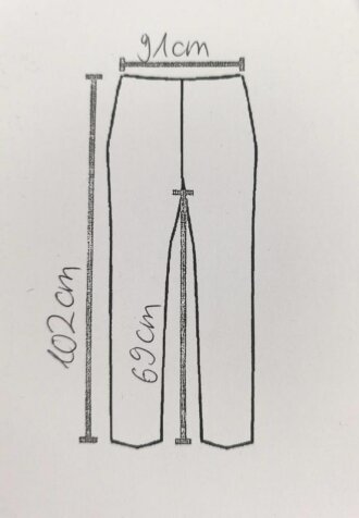 NSKK, schwarze Stiefelhose aus Cord. Leicht getragenes Stück in gutem Zustand, mit RZM Etikett