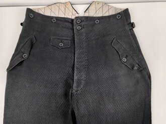NSKK, schwarze Stiefelhose aus Cord. Leicht getragenes...