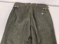 Heer, gerade Hose zum Waffenrock der Nachrichtentruppe. Eigentumstück in sehr gutem Zustand