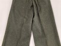 Heer, gerade Hose zum Waffenrock der Nachrichtentruppe. Eigentumstück in sehr gutem Zustand