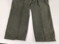 Heer, gerade Hose zum Waffenrock der Nachrichtentruppe. Eigentumstück in sehr gutem Zustand
