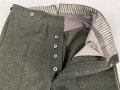 Heer, gerade Hose zum Waffenrock der Nachrichtentruppe. Eigentumstück in sehr gutem Zustand
