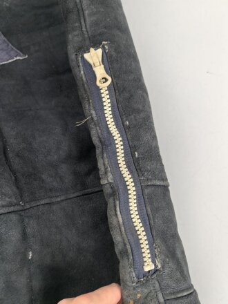 Luftwaffe, gefütterte Winterhose für fliegendes Personal. Alle Reissverschlüsse gängig, leider die aufgesetzten Taschen entfernt