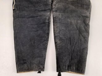 Luftwaffe, gefütterte Winterhose für fliegendes Personal. Alle Reissverschlüsse gängig, leider die aufgesetzten Taschen entfernt