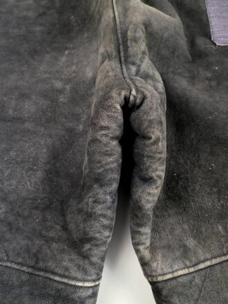 Luftwaffe, gefütterte Winterhose für fliegendes Personal. Alle Reissverschlüsse gängig, leider die aufgesetzten Taschen entfernt