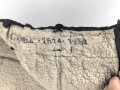Luftwaffe, gefütterte Winterhose für fliegendes Personal. Alle Reissverschlüsse gängig, leider die aufgesetzten Taschen entfernt