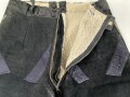 Luftwaffe, gefütterte Winterhose für fliegendes Personal. Alle Reissverschlüsse gängig, leider die aufgesetzten Taschen entfernt