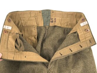 Gerade Hose für Angehörige der SA Wehrmannschaften ?. Guter Zustand, mit RZM Etikett