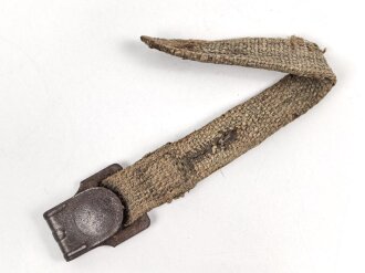 Kurzer Riemen für die Gasmaskendose der Wehrmacht