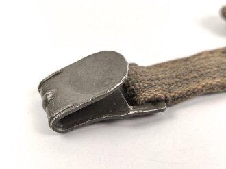 Kurzer Riemen für die Gasmaskendose der Wehrmacht