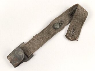 Kurzer Riemen für die Gasmaskendose der Wehrmacht