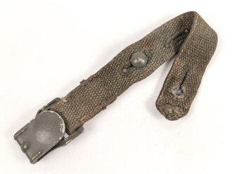 Kurzer Riemen für die Gasmaskendose der Wehrmacht