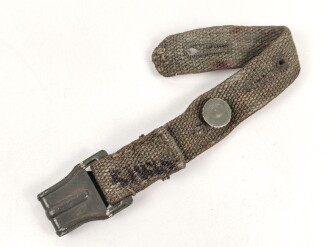 Kurzer Riemen für die Gasmaskendose der Wehrmacht