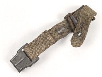 Kurzer Riemen für die Gasmaskendose der Wehrmacht