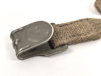 Kurzer Riemen für die Gasmaskendose der Wehrmacht