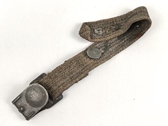 Kurzer Riemen für die Gasmaskendose der Wehrmacht