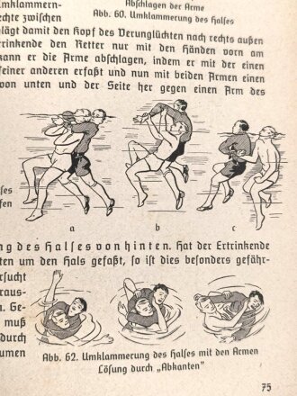 Ausbildungsvorschrift der Hitler-Jugend - Der Gesundheitsdienst der Hitler-Jugend" , datiert 1939, 182 Seiten, DIN A5, stark gebraucht
