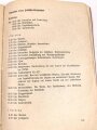 Ausbildungsvorschrift der Hitler-Jugend - Der Gesundheitsdienst der Hitler-Jugend" , datiert 1939, 182 Seiten, DIN A5, stark gebraucht