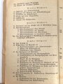 "Dienstunterricht des badischen Infanteristen - Ein Leitfaden für den Unterricht der Mannschaften" datiert 1915, 270 Seiten, DIN A5, stark gebraucht, Einband fehlt