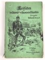 "Leitfaden für den Unterricht der Kanoniere der Fußartillerie" datiert 1902, 255 Seiten, DIN A5, stark gebraucht
